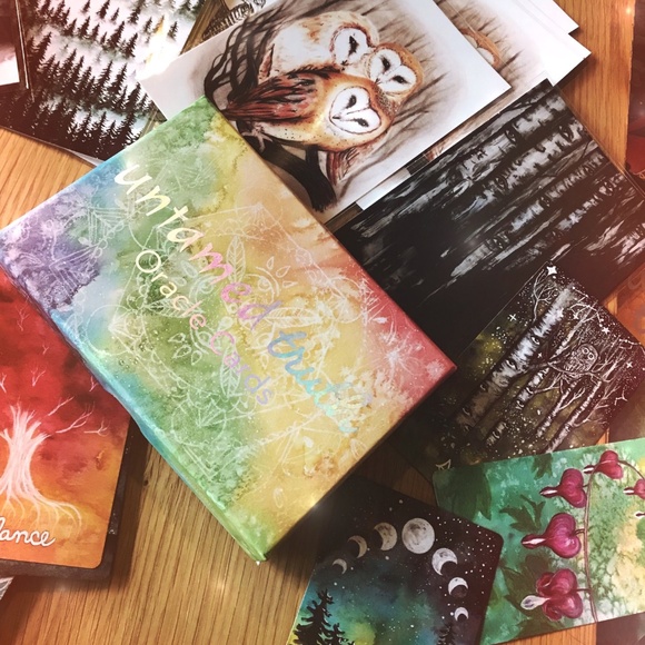 The Untamed Truth Oracle Deck by Rachael Caringella of Tree Talker Art - Picture 3 of 6
